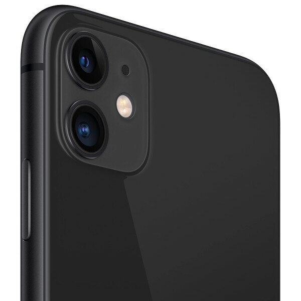 Смартфон Apple iPhone 11, экран 6.1", IPS 60Гц, 128ГБ, 12МП, черный — фото 1