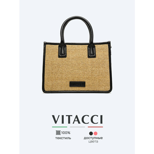 Сумка тоут VITACCI черный 10104₽