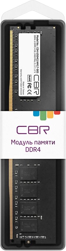 Оперативная память 4Gb DDR4 2400MHz CBR (CD4-US04G24M17-00S)