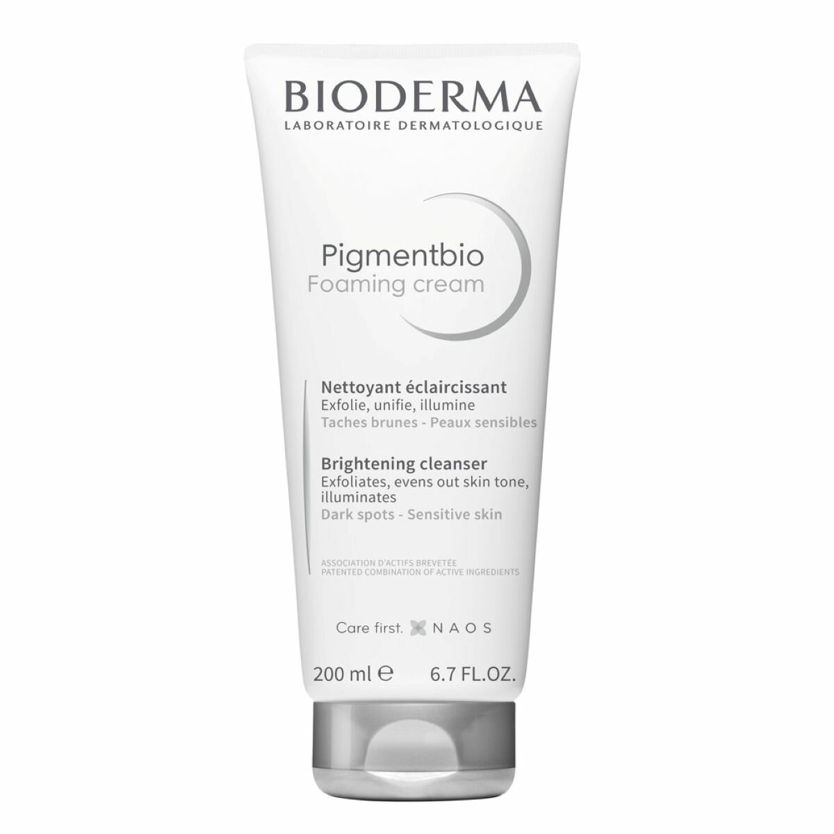 БИОДЕРМА ПИГМЕНТБИО Осветляющий и очищающий крем, 200 мл | BIODERMA Pigmentbio Foaming Cream
