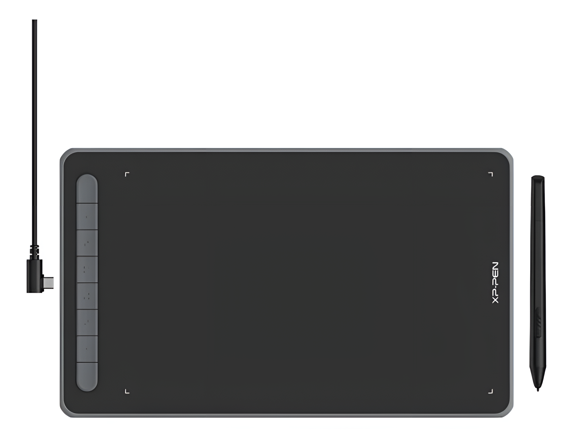 Планшет графический Xppen Deco MW, перо X3 Elite, 8 горячих клавиш, черный,