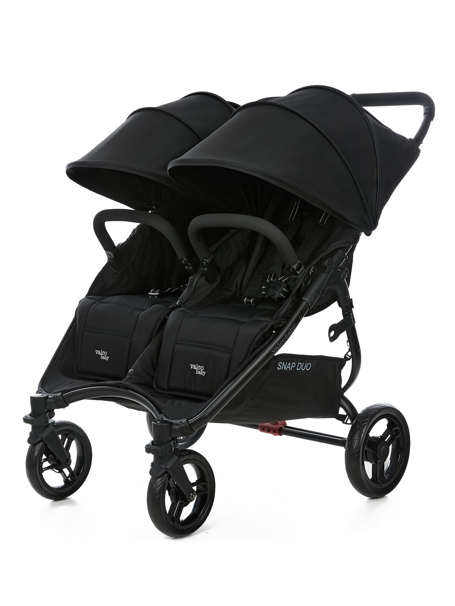 Коляска для двойни Valco Baby Snap Duo Flatt Matt, цвет: Pitch