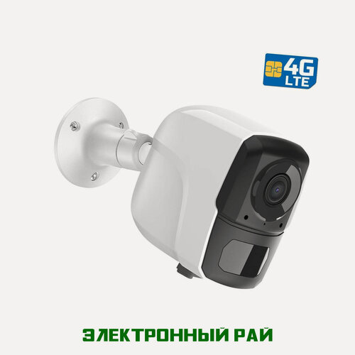 Изображение товара Беспроводная 3G/4G IP-камера 3Mp JMC-F1-4G (3Mp-4G) с аккумулятором 9600 мАч, с датчиком движения, 4G-SIM, ИК подсветка. Запись на SD карту.