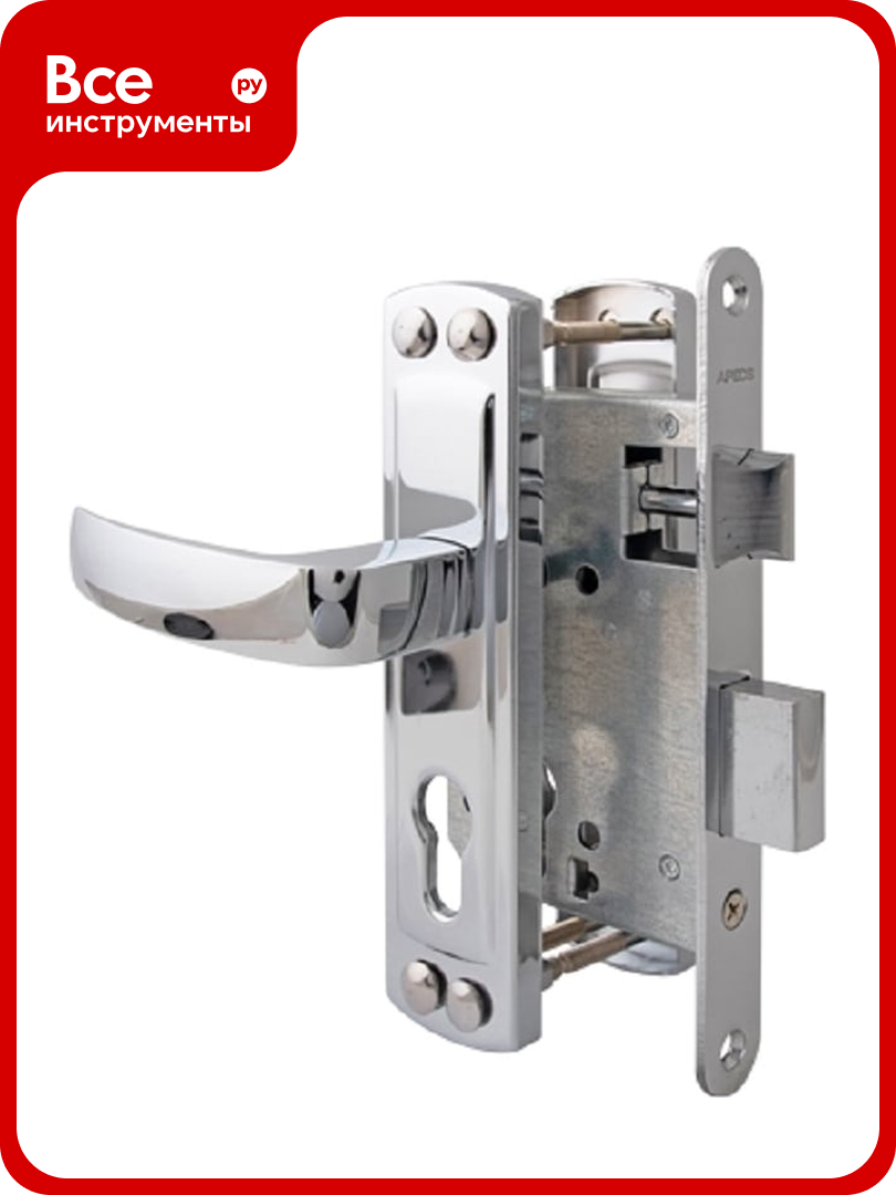 Замок врезной APECS 1601-CR 13916 00013916