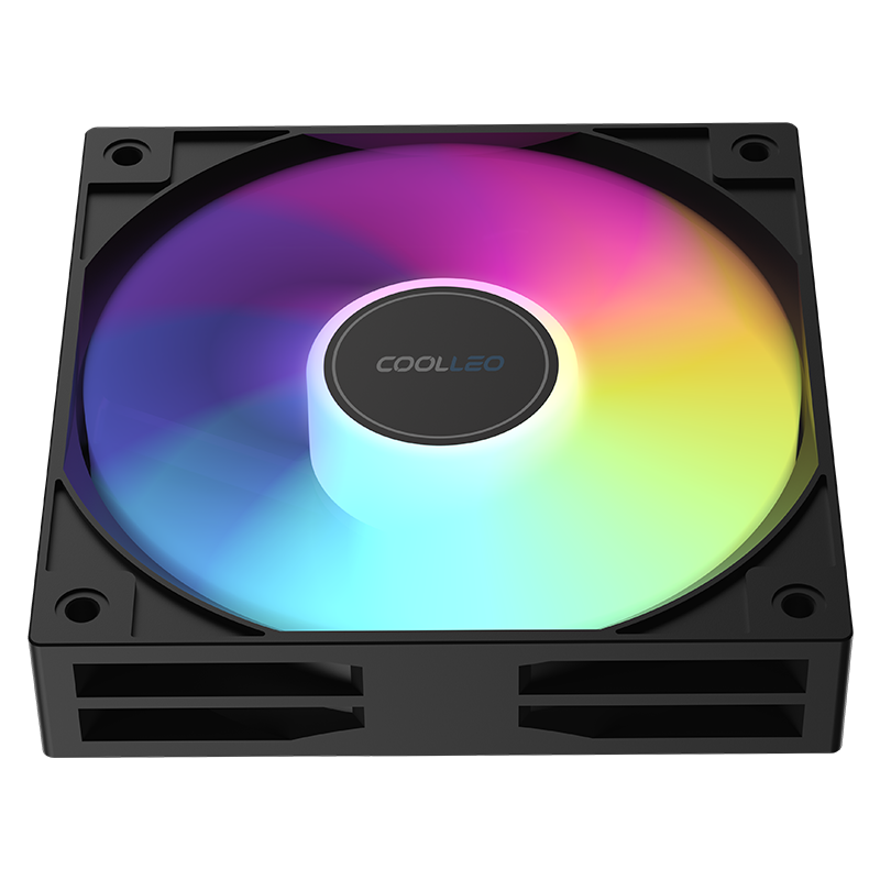 Вентилятор для корпуса Coolleo CL-B25-B11A 120 мм. A-RGB Black — фото 1