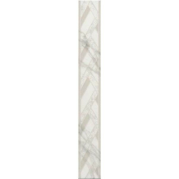 Бордюр керамический Kerama Marazzi MLD/A99/7198 Алькала 50x6.3x0.8 см (цена за 1 штуку)
