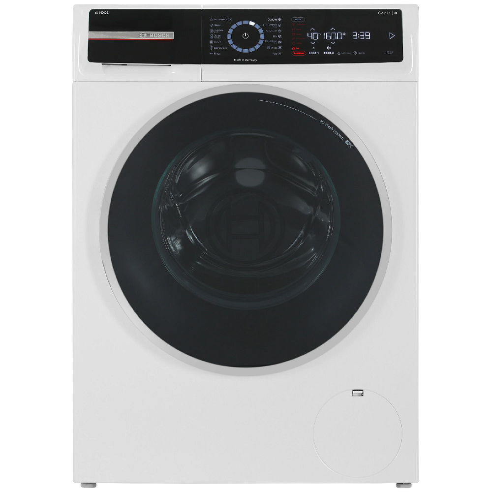 Стиральная машина BOSCH WGB256A0ME Serie 8 59 см глубина 10 кг загрузка белья инверторный мотор белая
