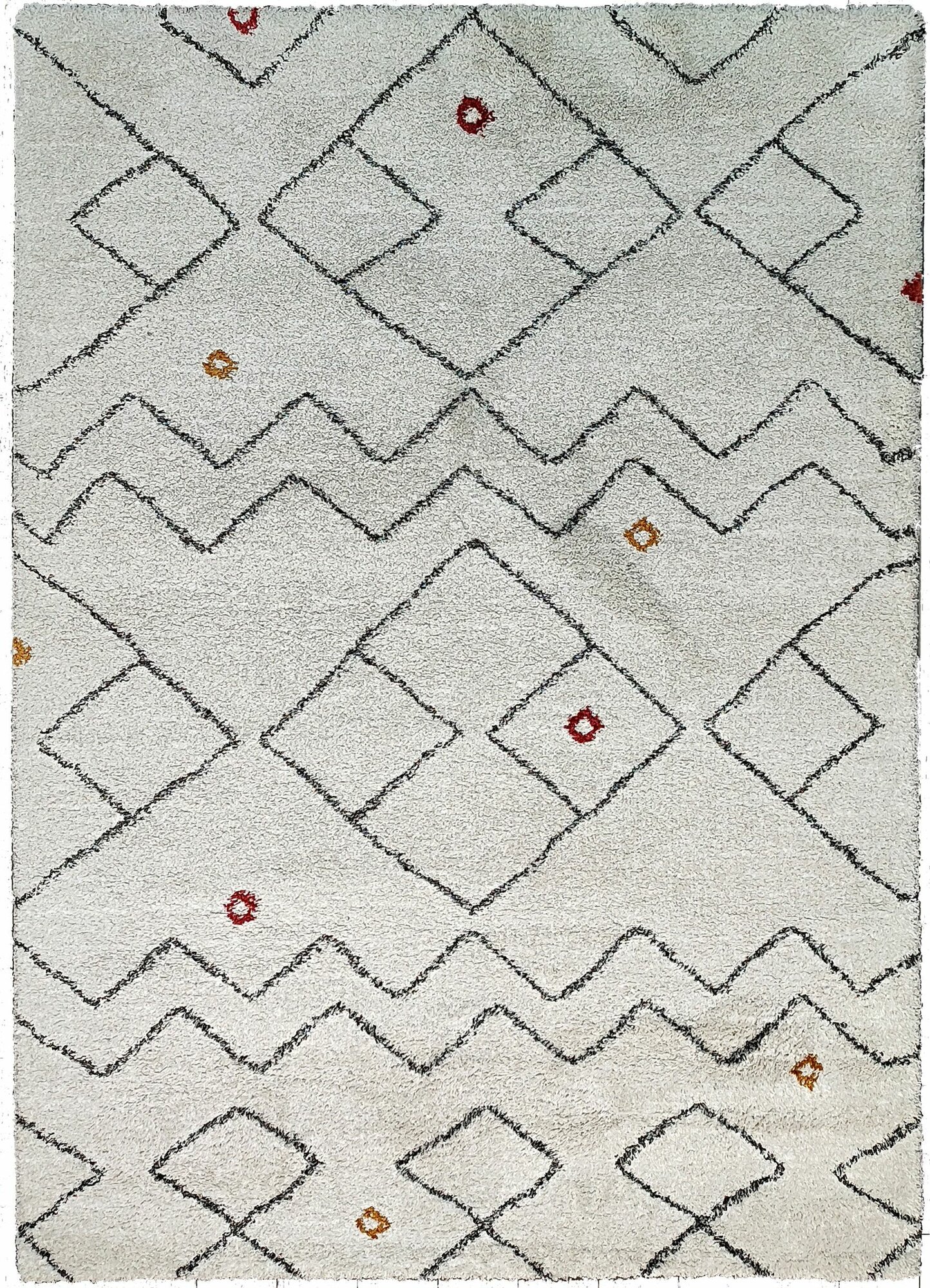 Ковёр Balta Shaggy  Бельгия  прямоугольный  1 6x2 3 м  антистатический  этнический дизайн