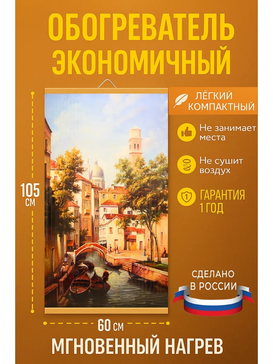 Обогреватель картина настенный инфракрасный для дома