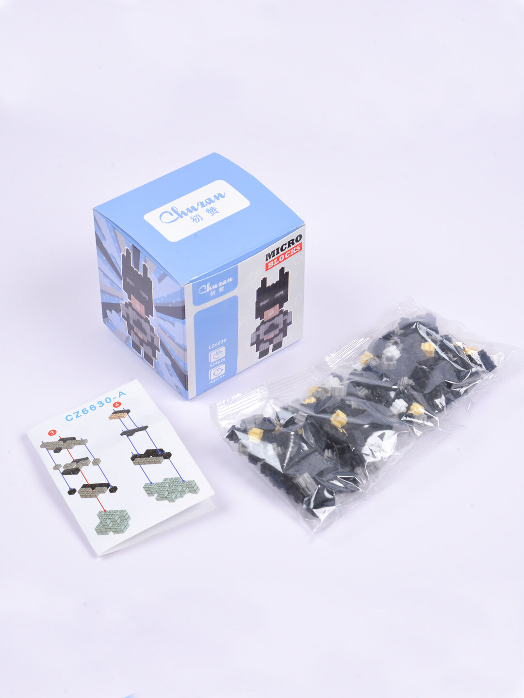 Конструктор 3D, игрушка для детей и взрослых, блочный конструктор, BATMAN — фото 1