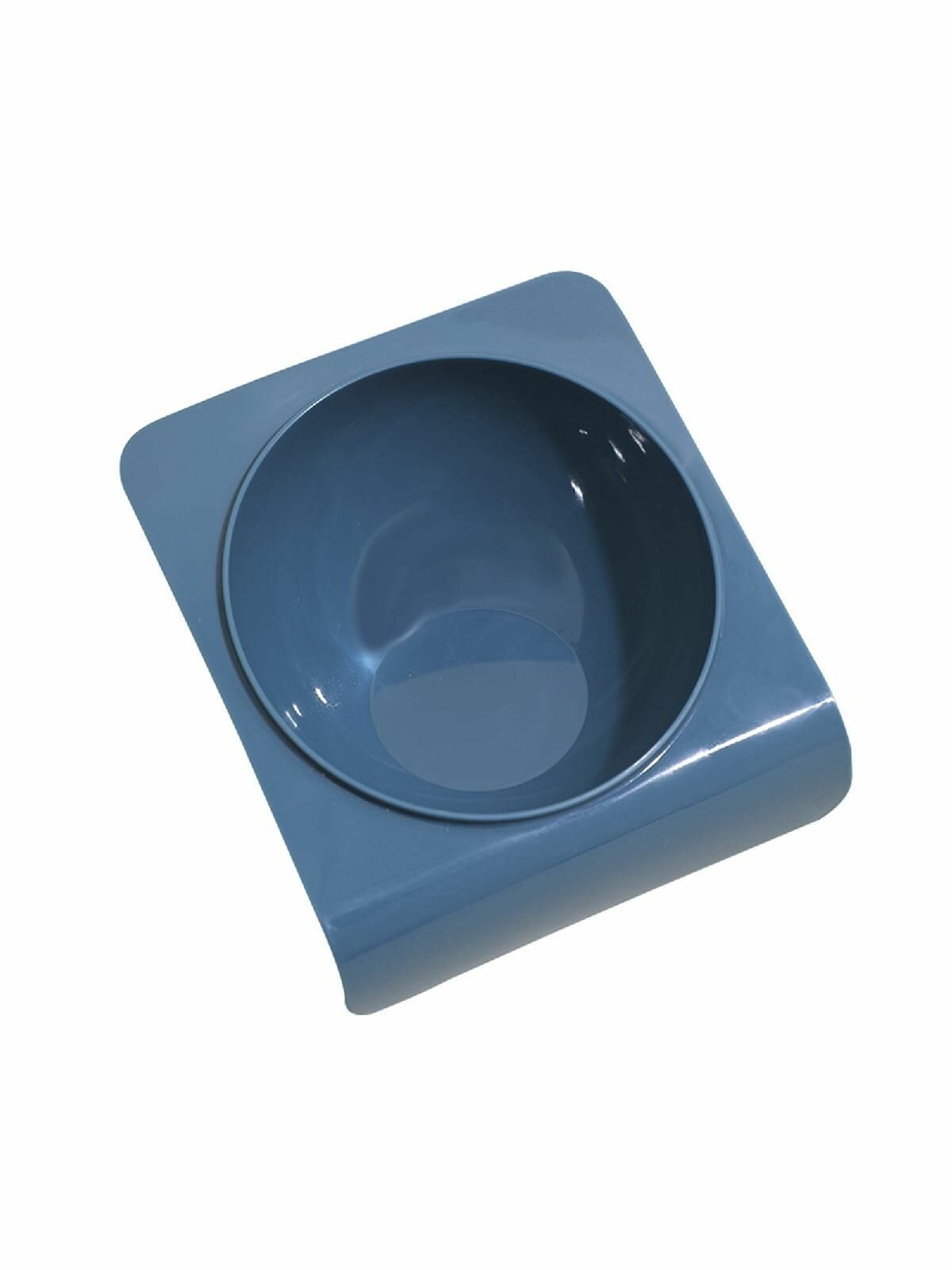 Кормушка для животных Миска для защиты шеи от удушья - темно-синяя цвета морской волны