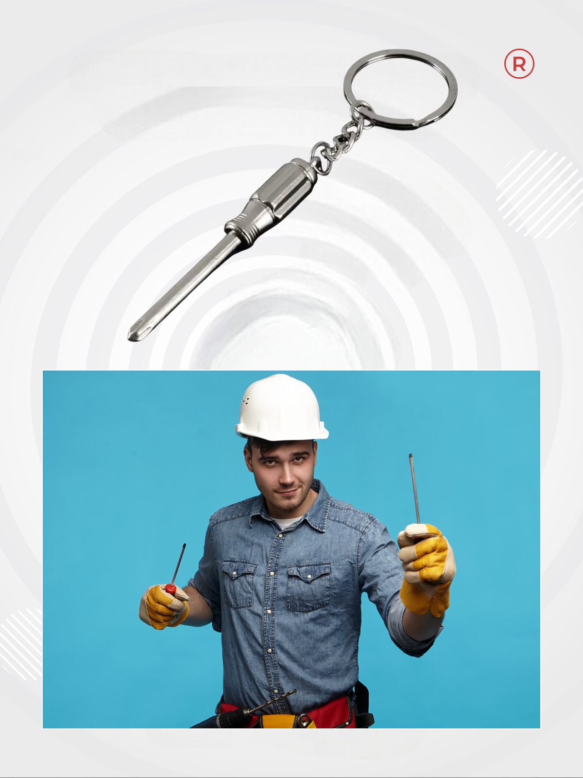 Брелок remove, красный — фото 1