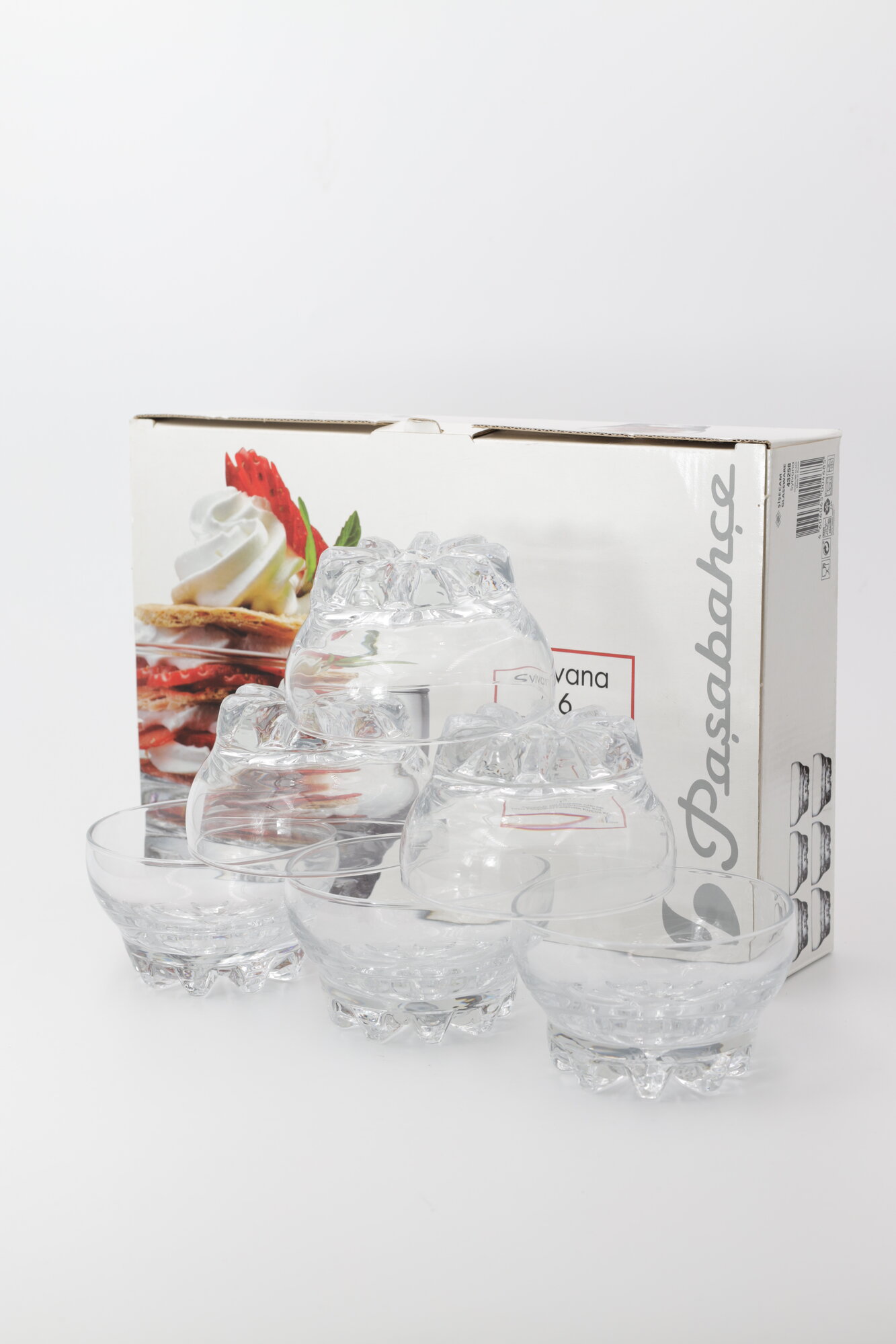 Салатник PASABAHCE сильвана 43258 250мл 6шт 6х8 306801