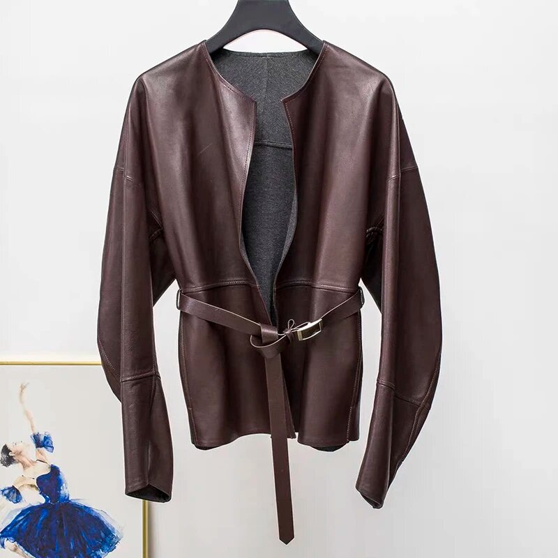 Куртка кожаная