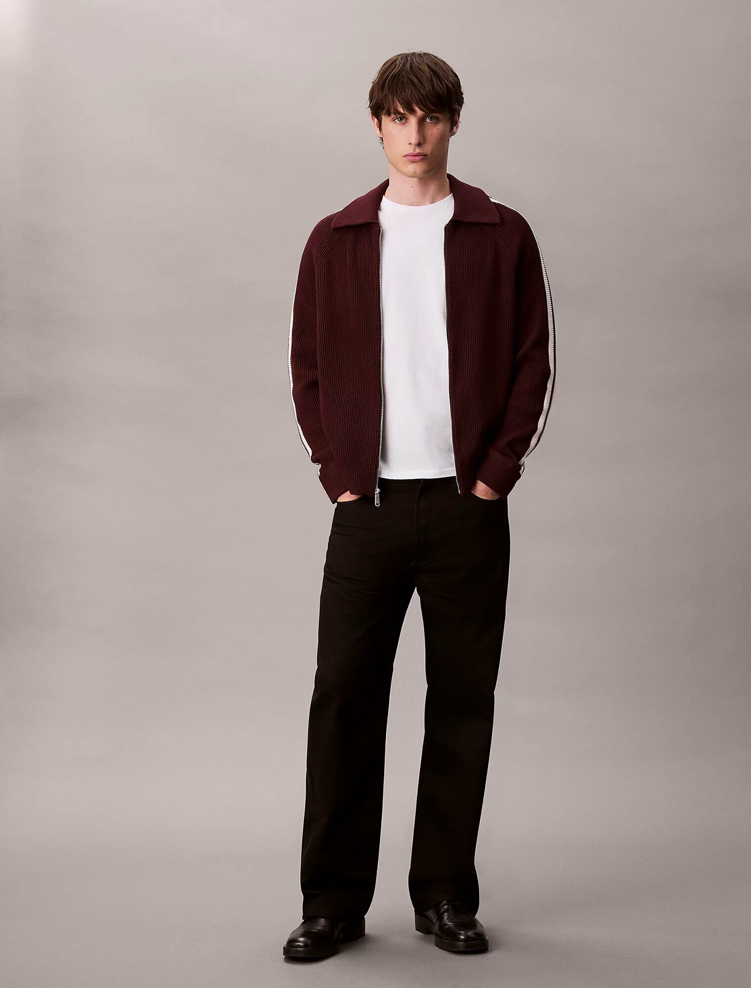 Свитер Calvin Klein Jeans, размер XL, , коричневый — фото 1