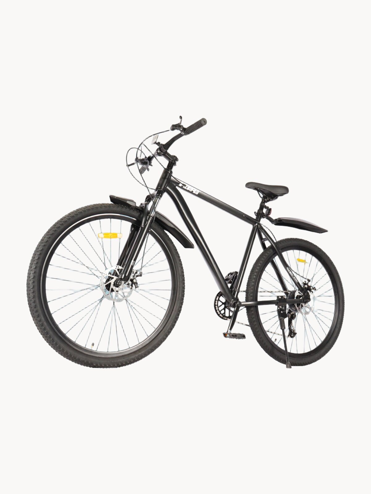 29" Велосипед Fizard Flow, 21" алюминий, 1x10, дисковые тормоза, черный