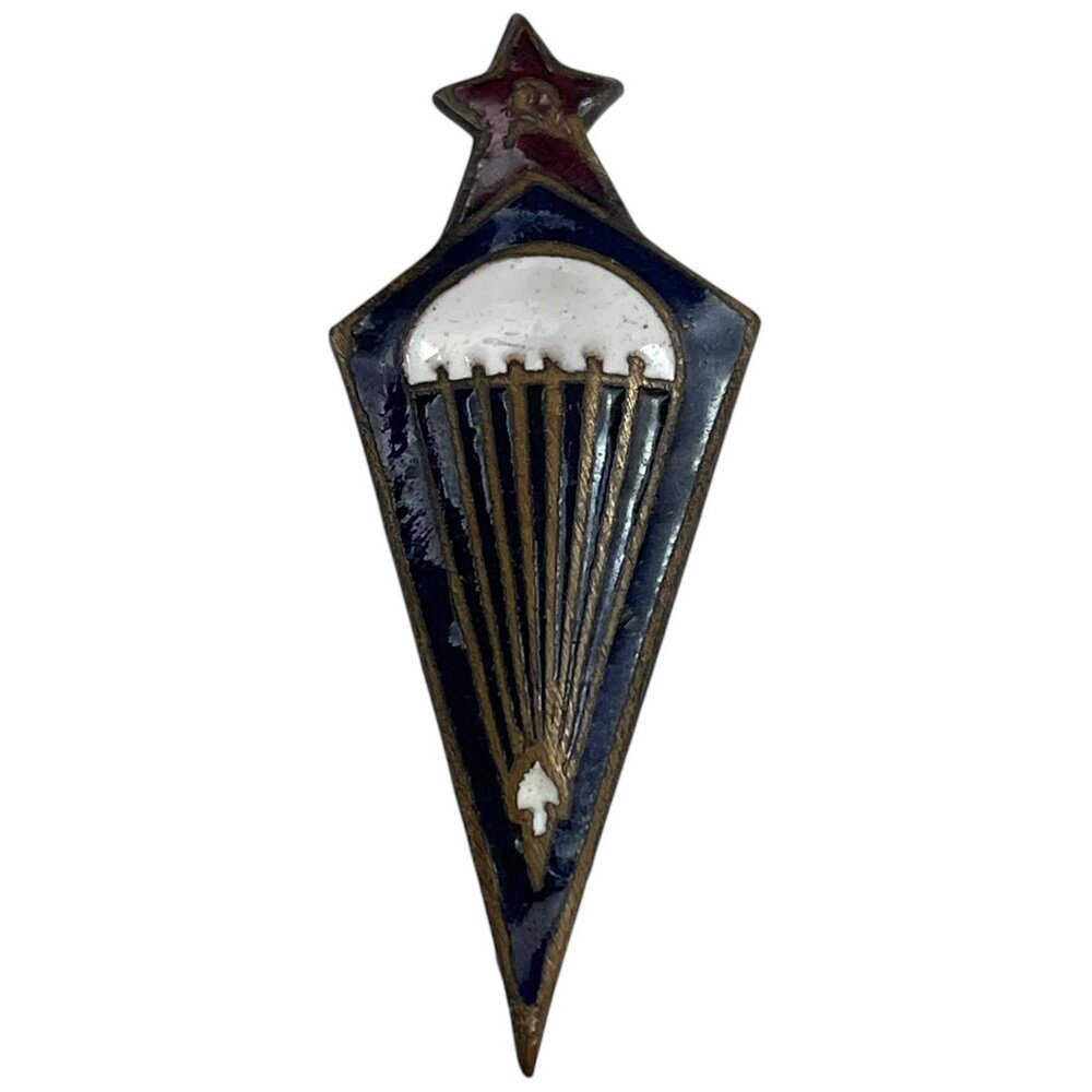 Знак "Парашютист" СССР 1931-1936 гг.