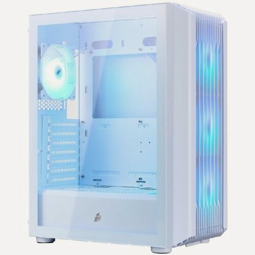 Изображение товара Корпус 1STPLAYER BULLET HUNTER H6 ARGB, белый (H6-WH-4F7-W)