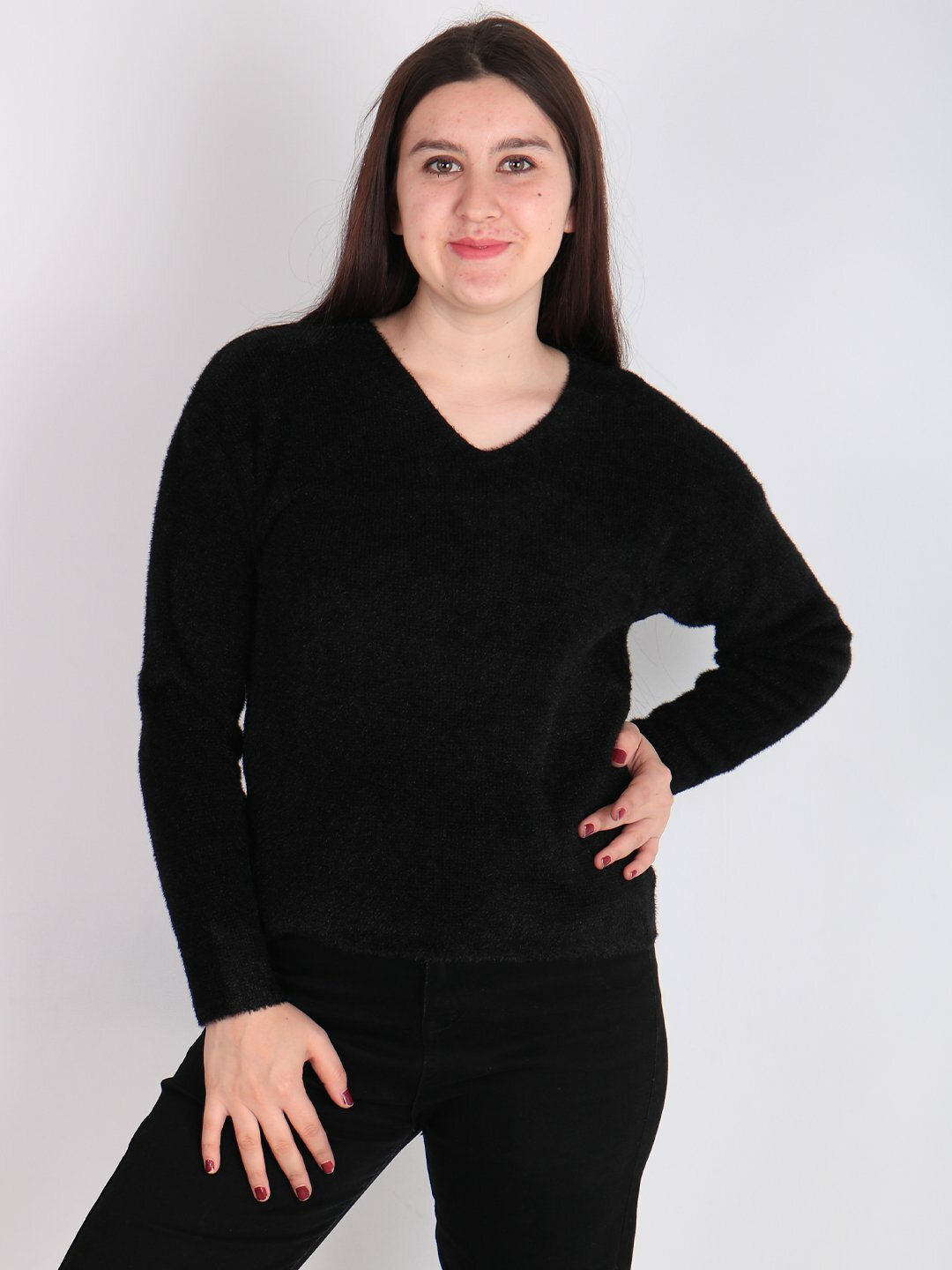 Свитер размер One Size, , черный — фото 1