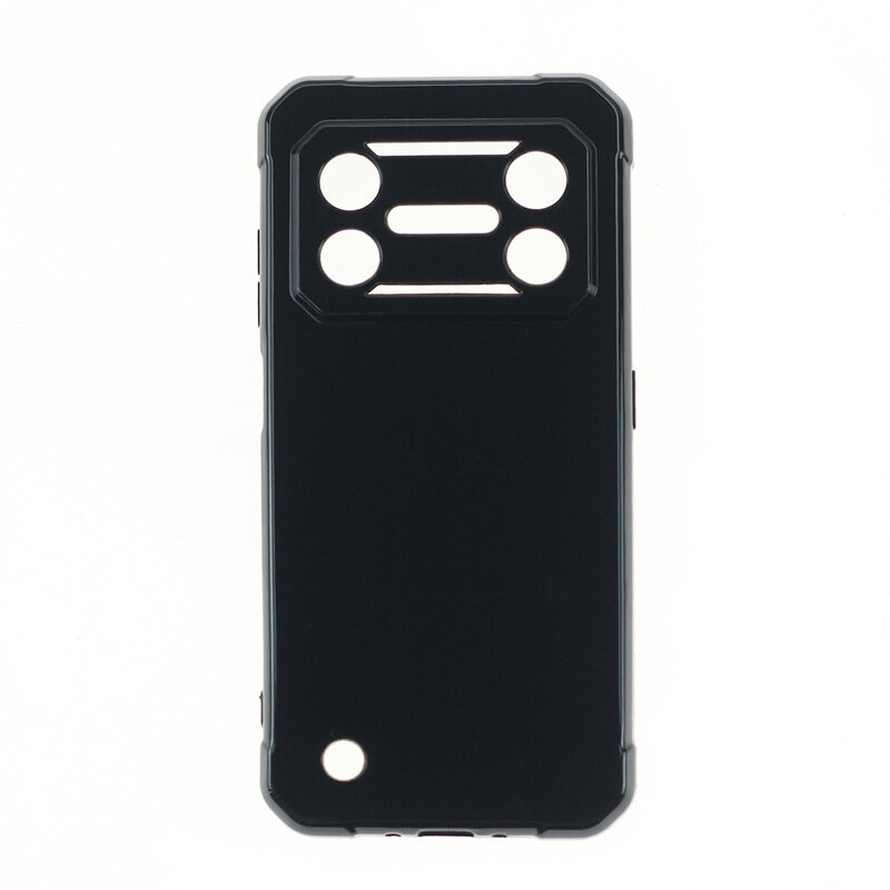 Задняя панель-чехол-накладка MyPads Morbido для Oukitel IIIF150 Air1 Ultra ультра-тонкая полимерная из мягкого силикона черная MyPads