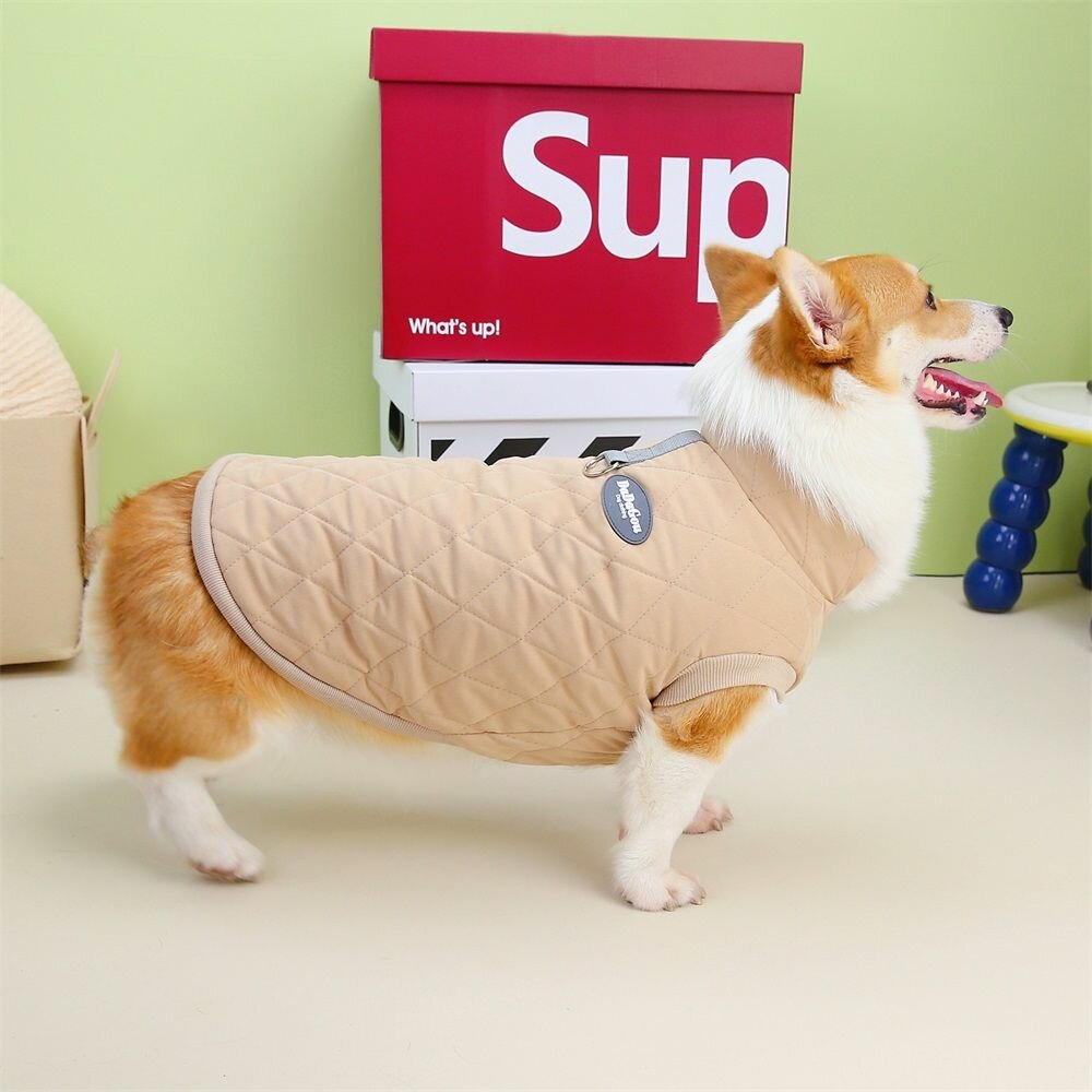 Зимняя куртка корги одежда для маленьких собак