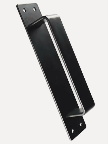 Изображение товара Ручка дверная скоба 140 мм STARFIX Лофт черный матовый (SMP-09994-1)