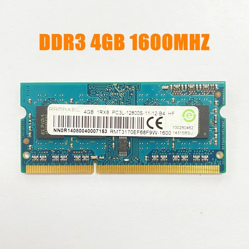 Ramaxel 4ГБ DDR3 SODIMM память для ноутбука