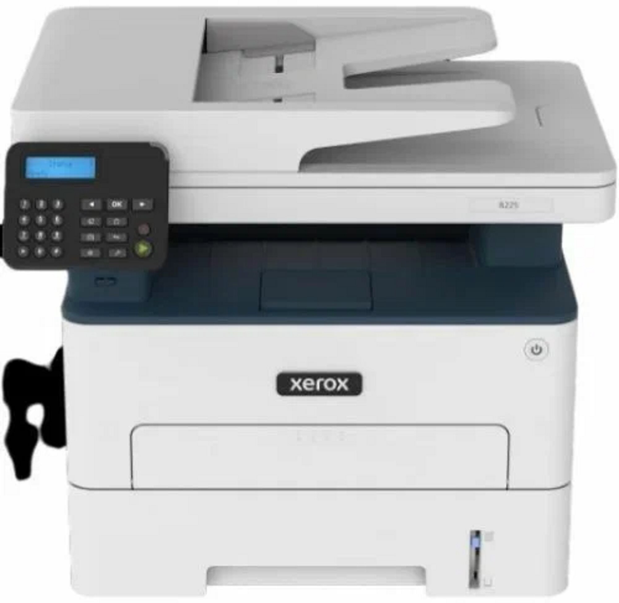 МФУ лазерное черно-белое Xerox B225, A4, 34ppm, USB/LAN/Wi-Fi, ADF50, 256MB