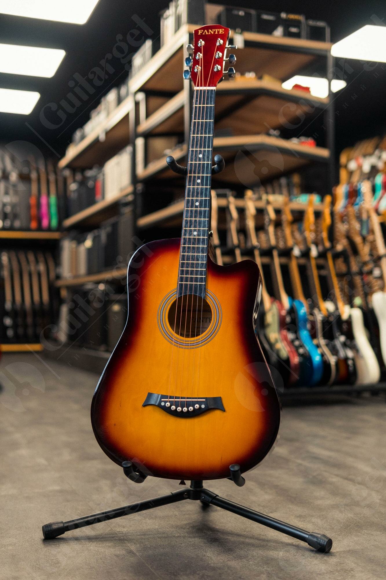 Акустическая гитара Fante FT-D38-3TS