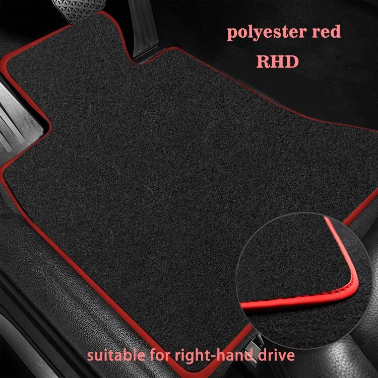 Для Mazda MX-5 MX5 Roadster Miata NC ND 2006 ~ 2022 Автомобильные Красный, RHD polyester 2pcs