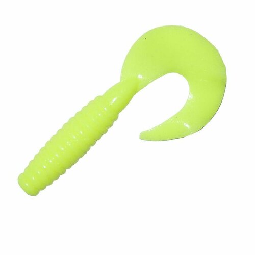 Силиконовая приманка RUBICON съедобная Power Bait TWISTER, 60 мм, цвет 045 (10 шт)