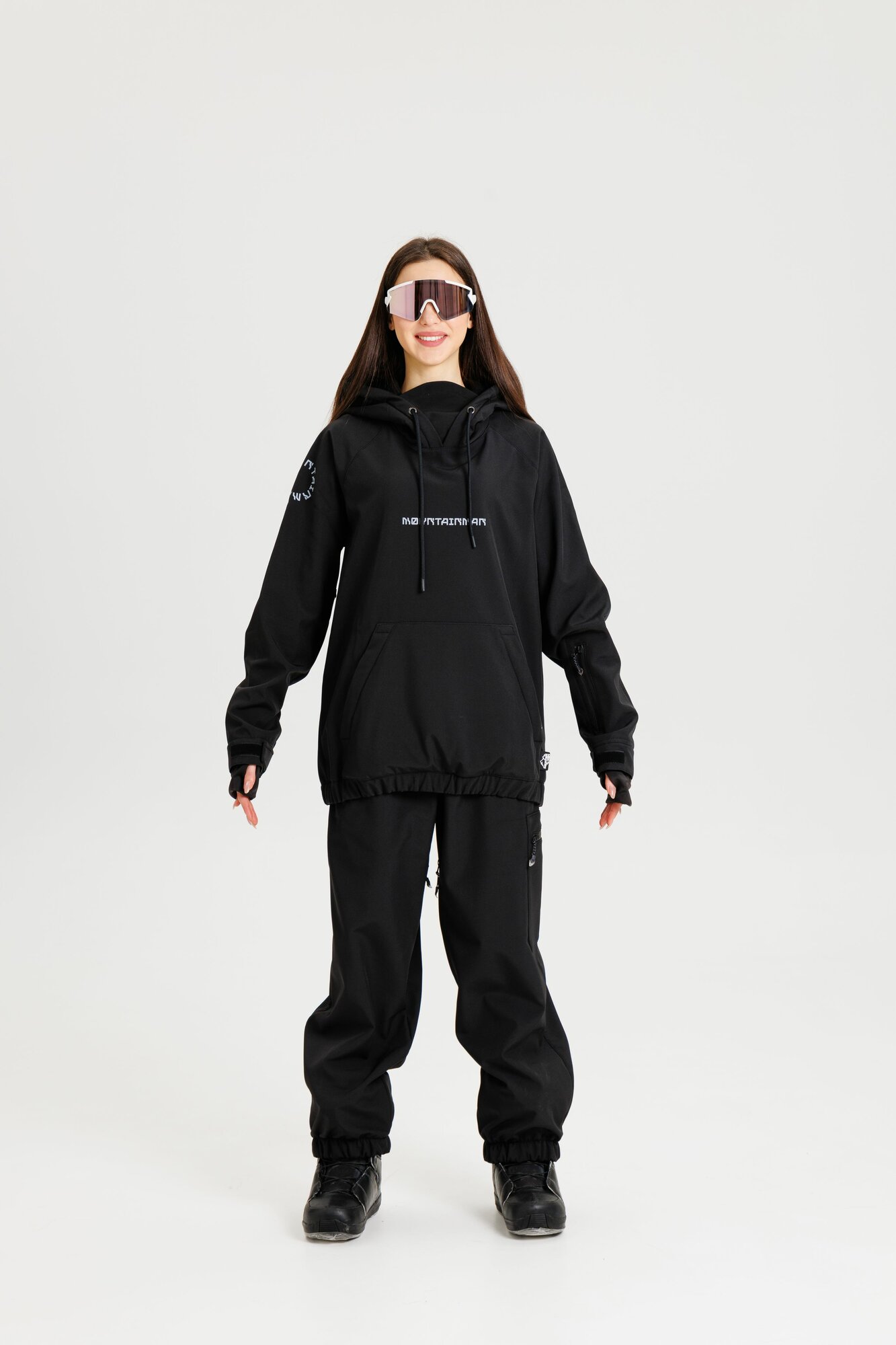 Толстовка спортивная MountainMan, размер 2XL, , black