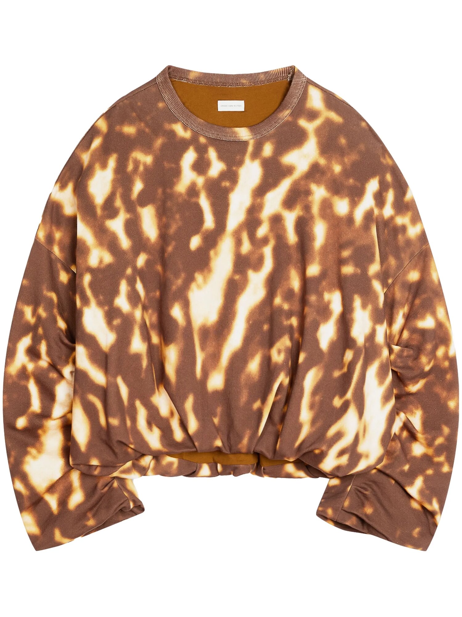 Толстовка спортивная Dries Van Noten, размер M, , коричневый