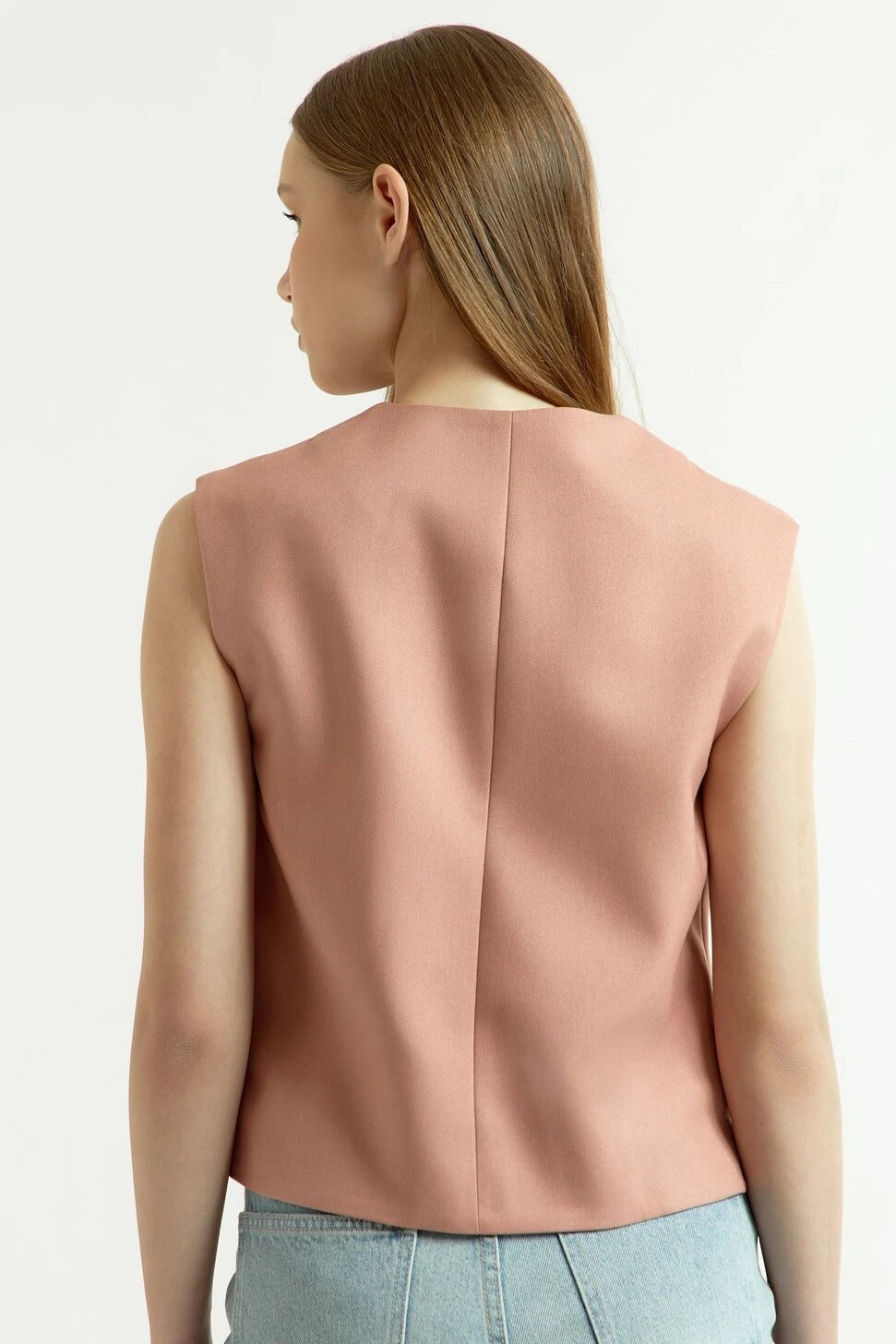 Жилет Selfie, размер XS, розовый — фото 1