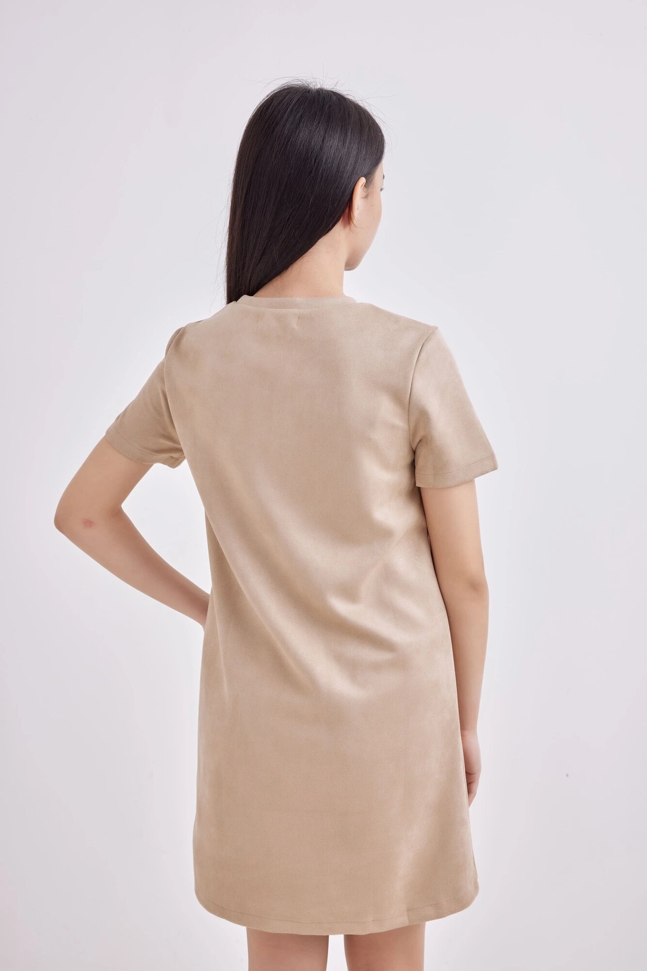 Платье Selfie, размер XS, бежевый — фото 1