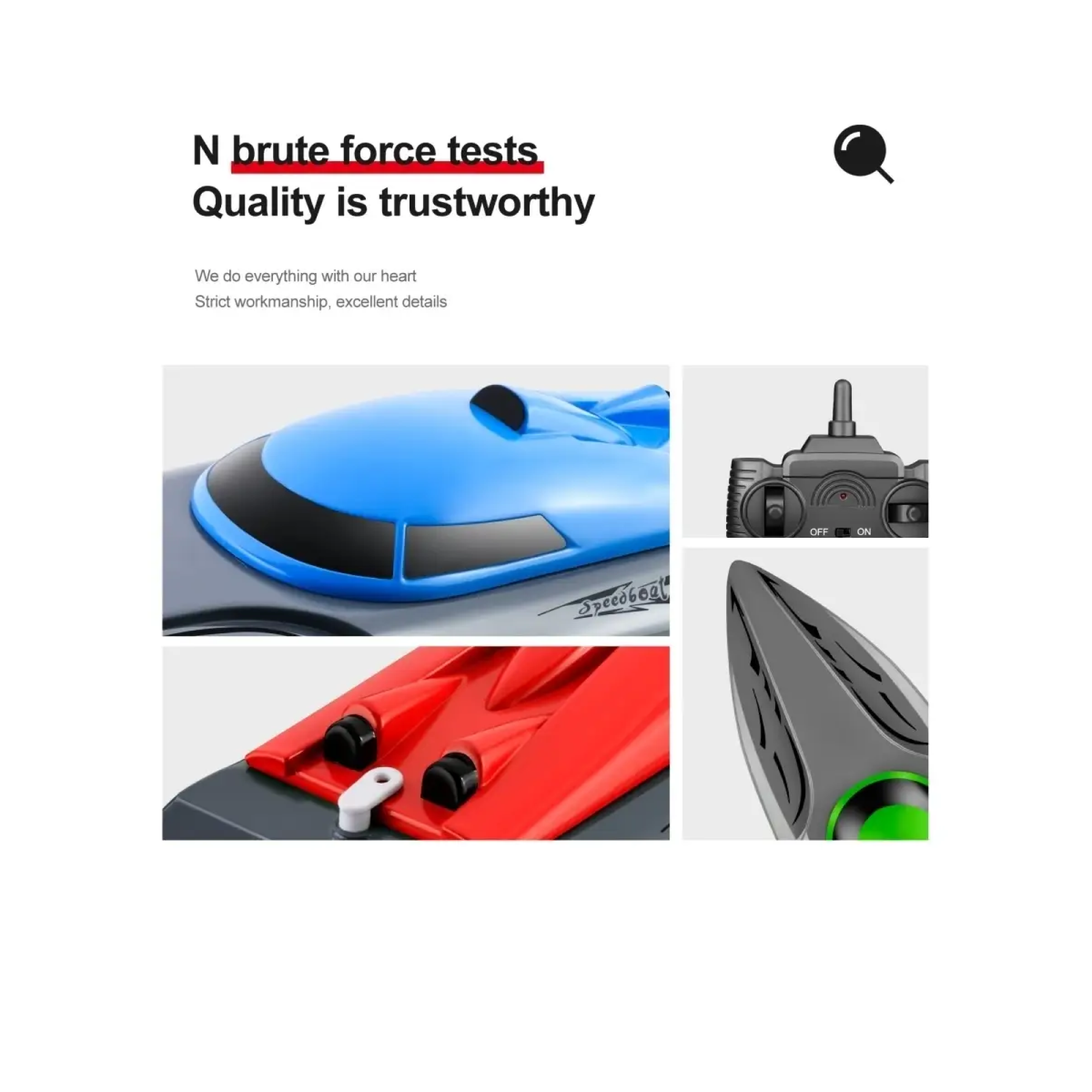 Катер РУ RUSH CONTROL — фото 1