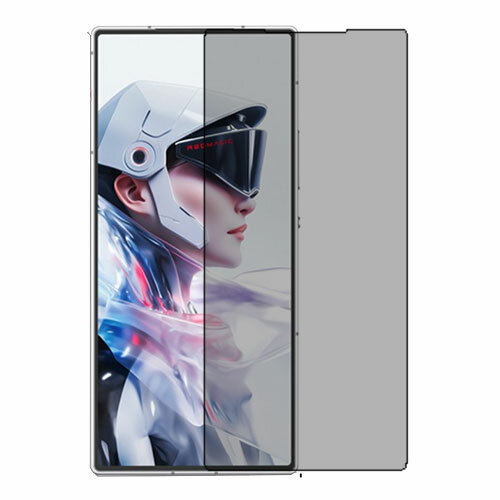 Защитный экран Скрин Мобайл для ZTE nubia RedMagic 10 Air 5G из нано стекло приватное 9H