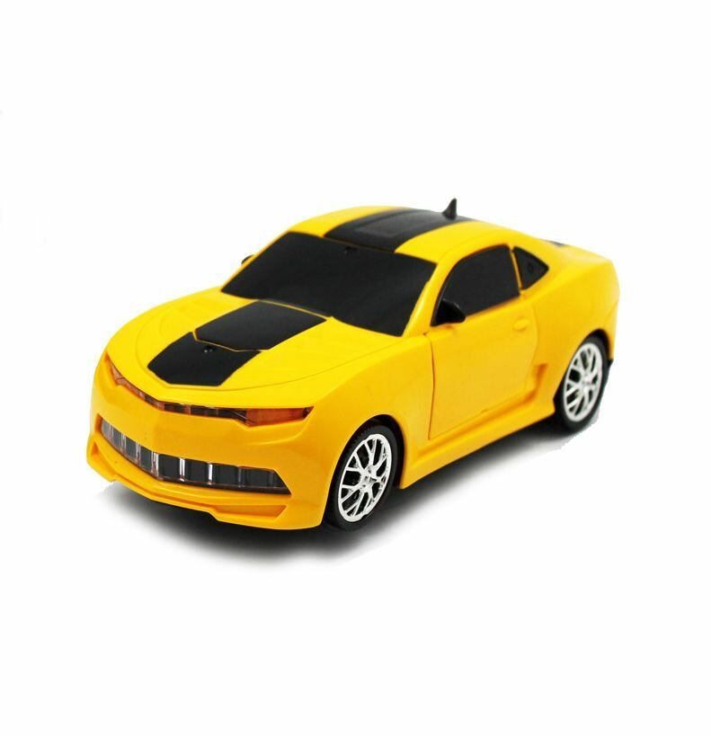 Музыкальная игрушка, трансформер Машина-робот со светом — фото 1