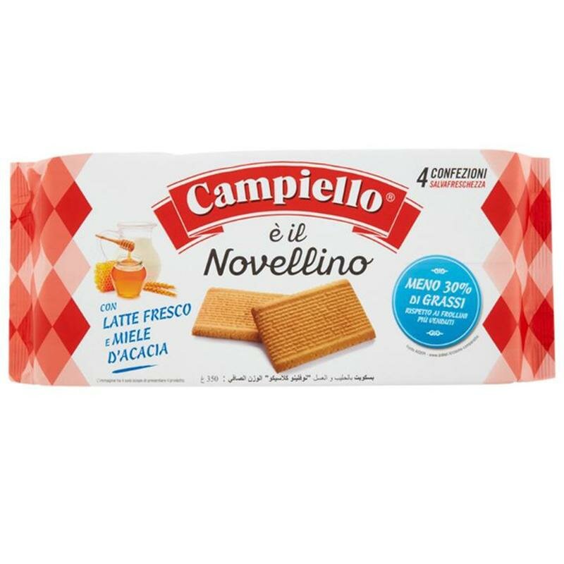 Печенье галетное с медом Novellino Panalba 350 г