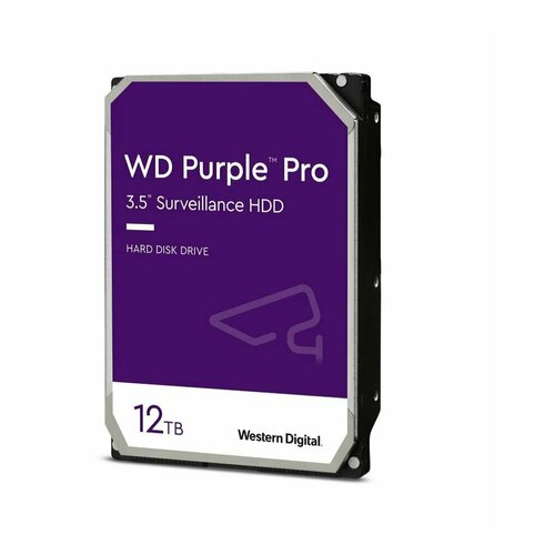 Жесткий диск Western Digital Purple Pro WD121PURP 12 Тб 35 HDD SATA III 38025₽