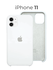 Чехол на Айфон 11 / Противоударный чехол на iPhone 11, белый