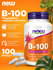 Витамины группы Б NOW Vitamin B-100, 100 растительных капсул