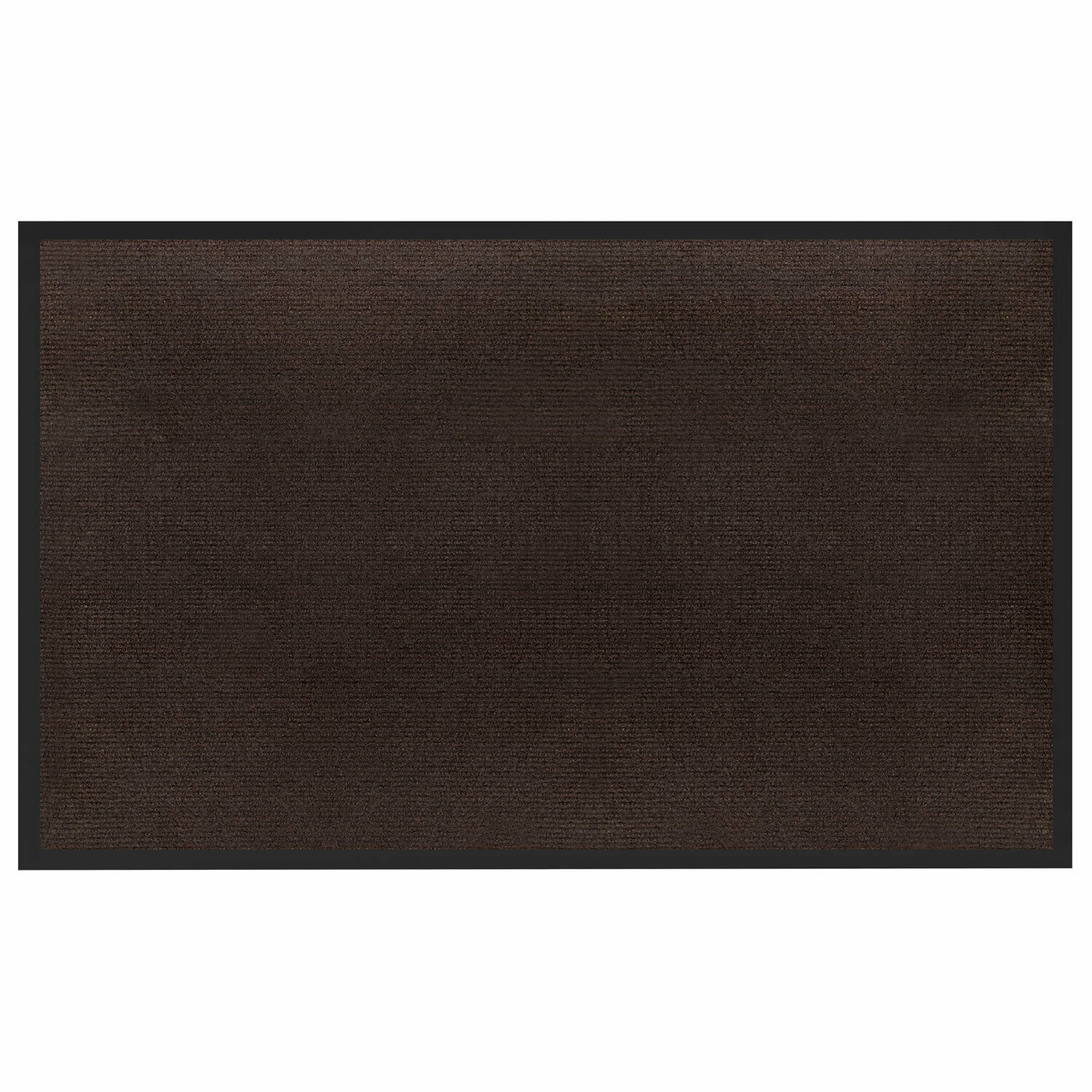 Коврик придверный 50х80 см коричневый влаго-грязезащитный 300 г/м2 рубчик PRIMILA STANDARD 701015