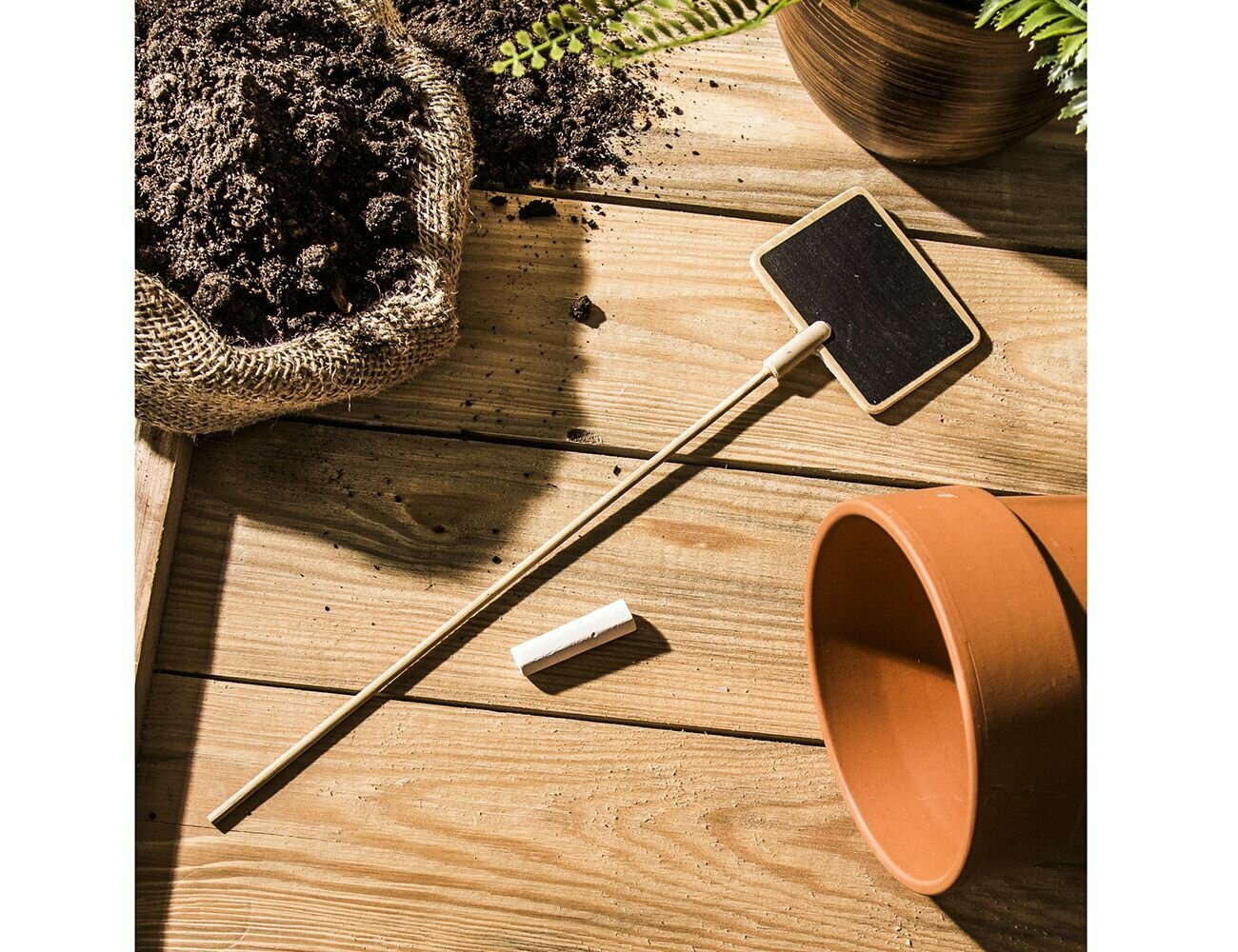 Набор штекеров с табличками для маркировки растений сайнс дерево 30 см 24 шт Koopman International CC5300010-набор