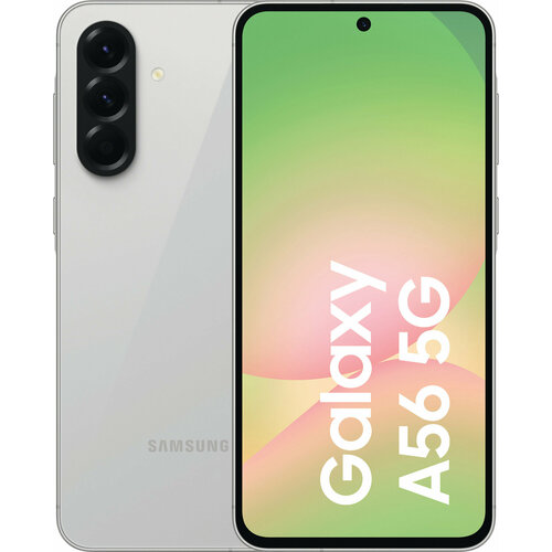 Смартфон Samsung Galaxy A56 5G 8128 Dual nano SIMeSIM Light Grey серый 34790₽