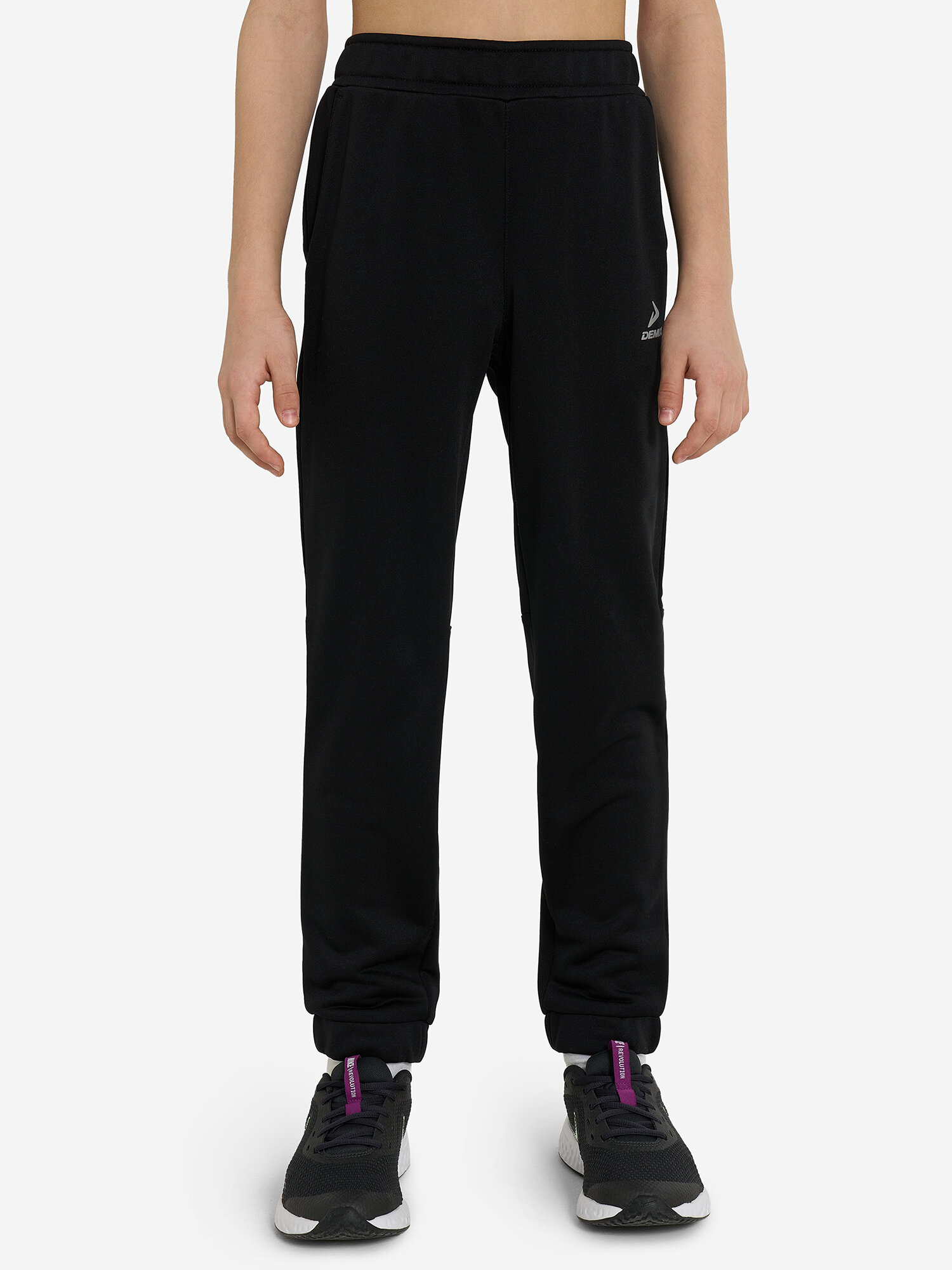 Брюки спортивные Demix, размер 158-164, черный — фото 1