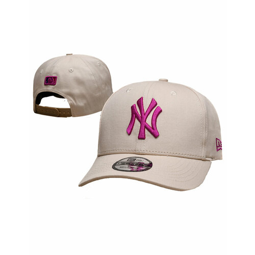 фото Бейсболка new era для мужчин и женщин, размер 52-62, white/pink