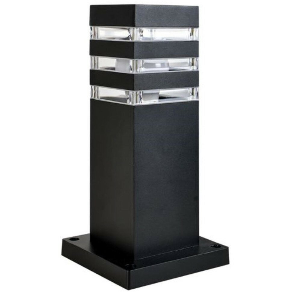 Уличный светильник IP54 черный/металл ARTE LAMP HEATHER A4413FN-1BK