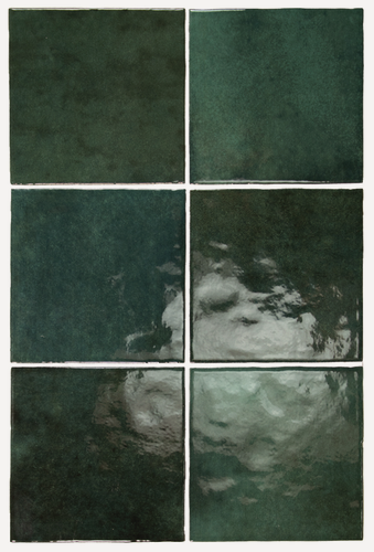 Изображение товара Плитка Equipe ARTISAN Moss Green 24461, 13,2x13,2 см, зеленый , глянцевая, (в уп 57 шт- 1м2)