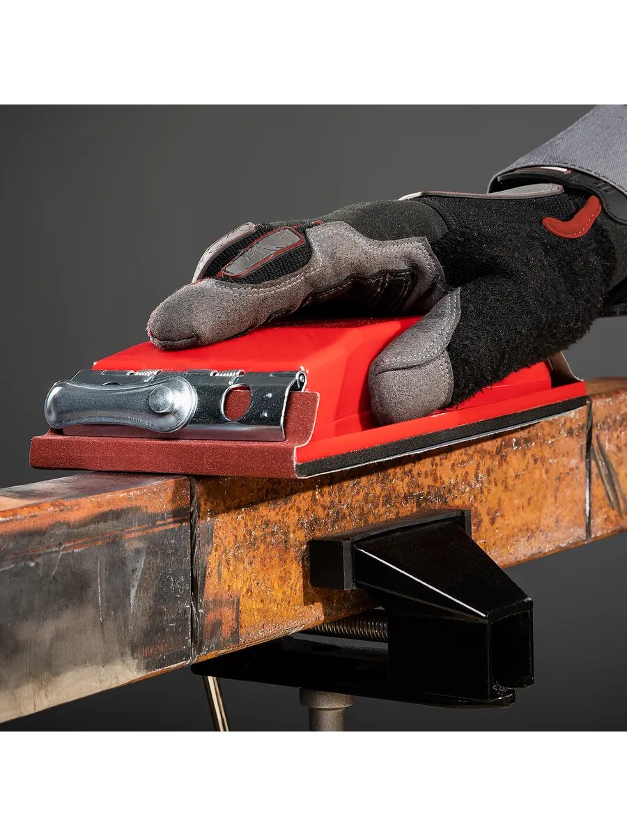 Брусок для шлифования 210 х 105 мм пластик MATRIX 75830